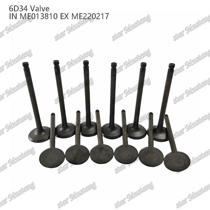 6D34 ME013810 ME220217 Pièce de moteur diesel en stock original avec support en ligne après