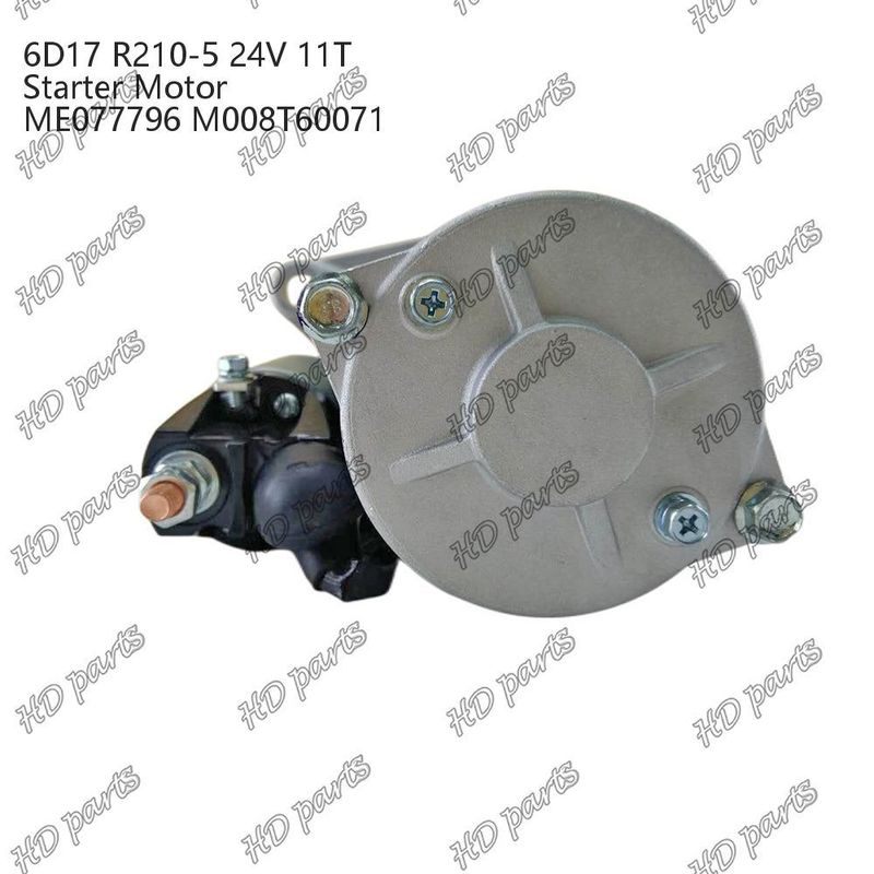 6D17 24V 11T R210-5 ME077796 M008T60071 Démarreur de moteur diesel Autre certification
