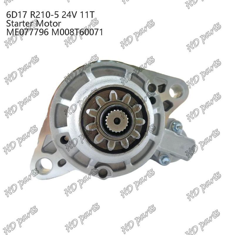 6D17 24V 11T R210-5 ME077796 M008T60071 Démarreur de moteur diesel Autre certification