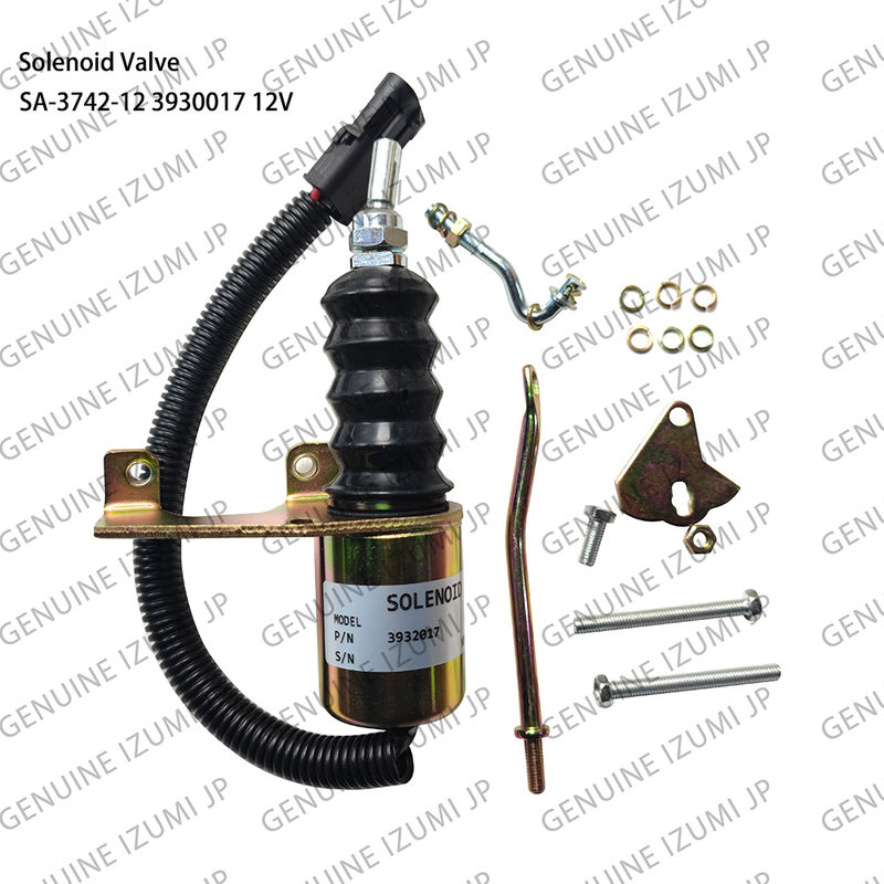 SA-3742-12 3932017 Ventilateur solénoïde 12V pour pièces de moteurs diesel