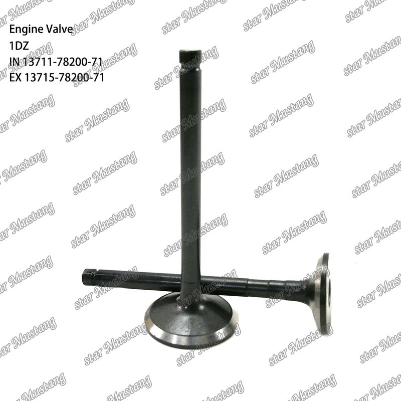 Soupape de structure intégrale 1DZ 13711-78200-7113715-78200-71 Pièce de moteur diesel Stock d'origine avec support en ligne après