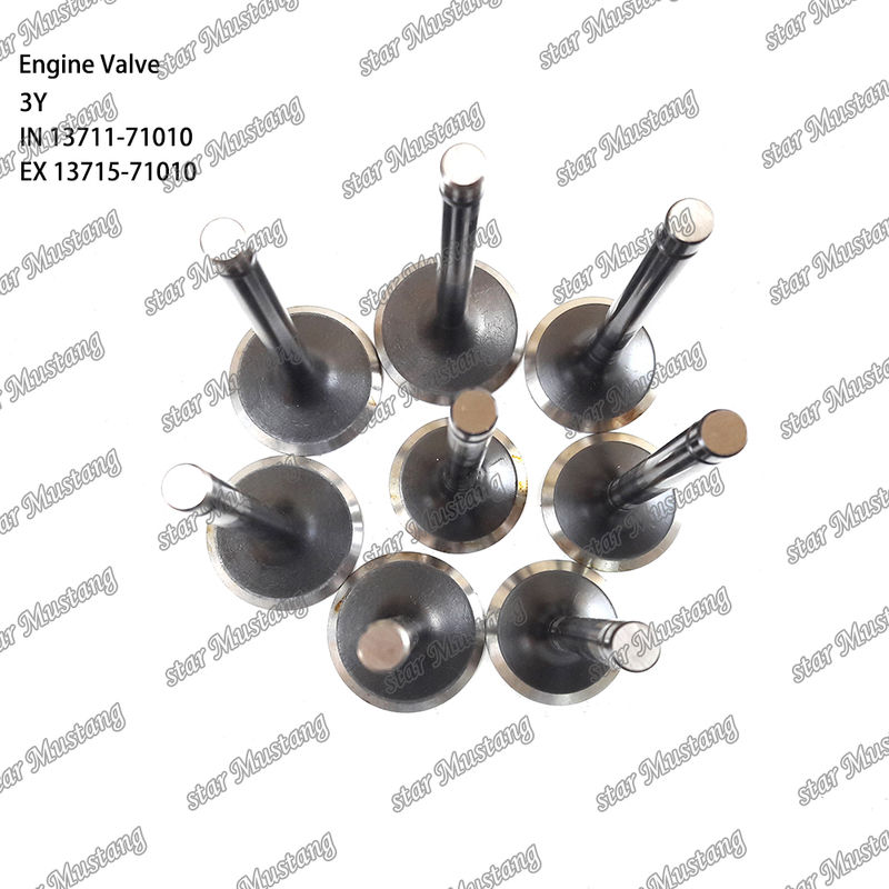 Soupape de structure intégrale 3Y 13711-71010 13715-71010 Pièce de moteur diesel Stock d'origine avec support en ligne après