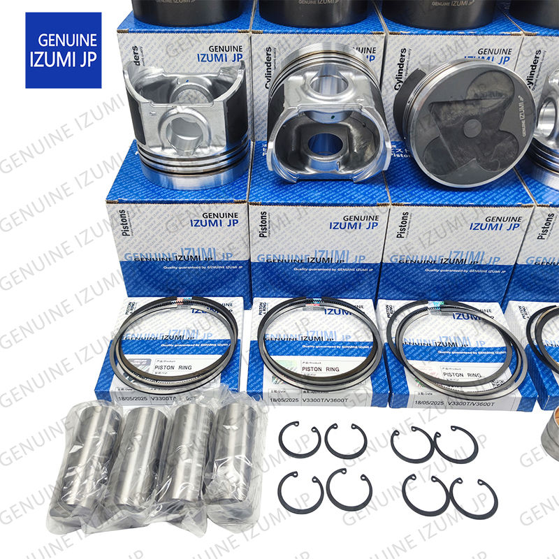Kit de remplissage des cylindres V3300T-12V Piston 1G563-21774 Pour les pièces de réparation des moteurs diesel Kubota