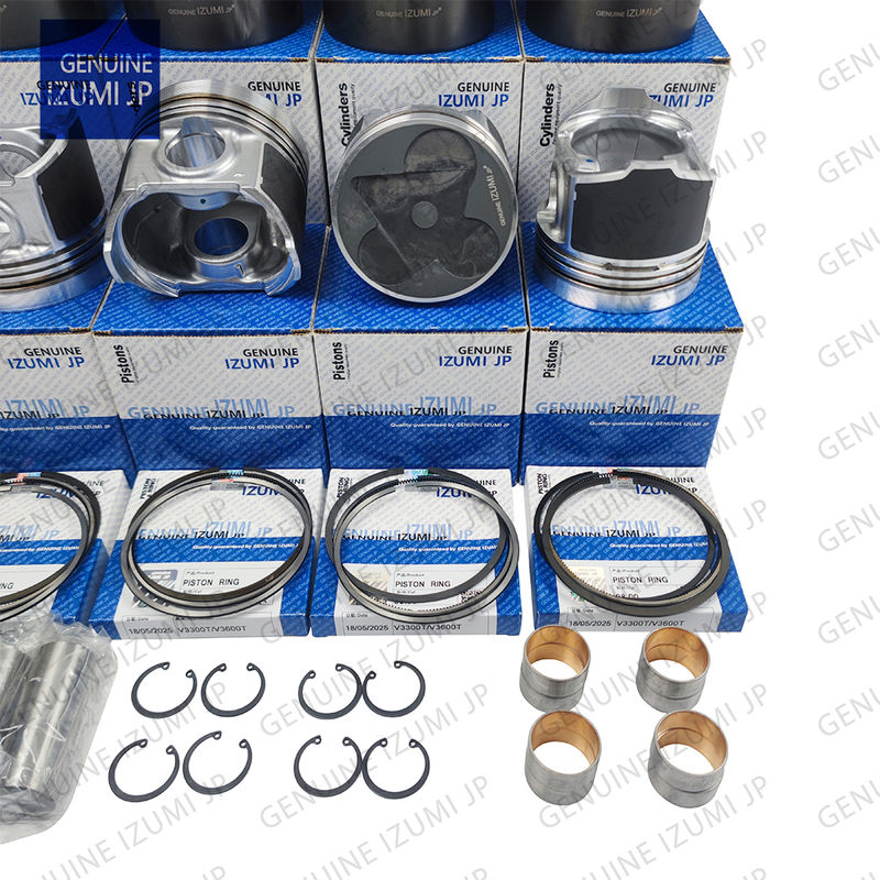 Kit de remplissage des cylindres V3300T-12V Piston 1G563-21774 Pour les pièces de réparation des moteurs diesel Kubota