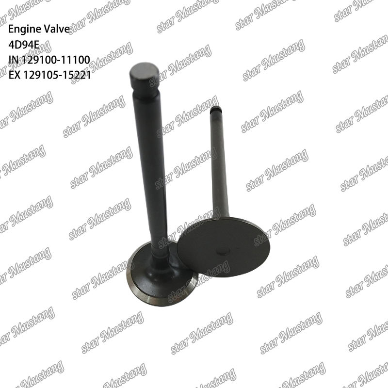 Soupape de structure intégrale 4D94E 129100-11100 129105-15221 Pièce de moteur diesel Stock d'origine avec support en ligne après