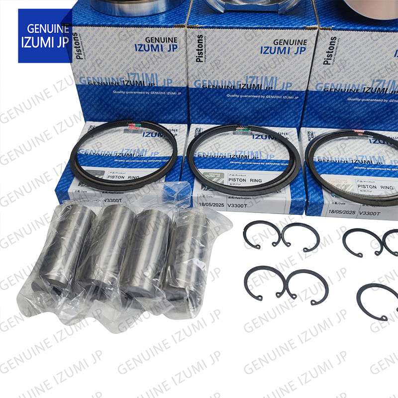 Kit de chemise de cylindre V3300T-16V Piston 1G557-21110 pour pièces de réparation de moteur diesel Kubota