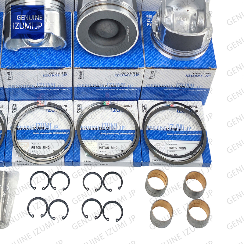 Kit de chemise de cylindre V3800T piston 1J508-21110 pour pièces de réparation de moteur diesel Kubota