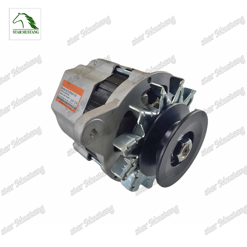 Alternateur de moteur diesel d'origine 4D95 PC60-5 24V 30A 600-821-3850