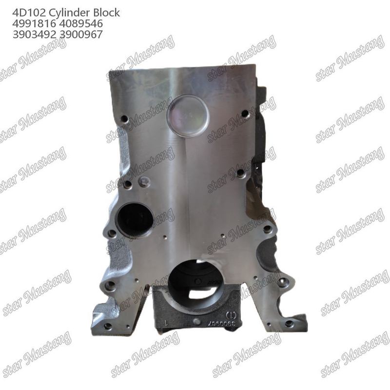 Bloc-cylindres 4D102 4991816 4089546 3903492 3900967 Pour Pièces de Réparation de Moteur Diesel Cummins