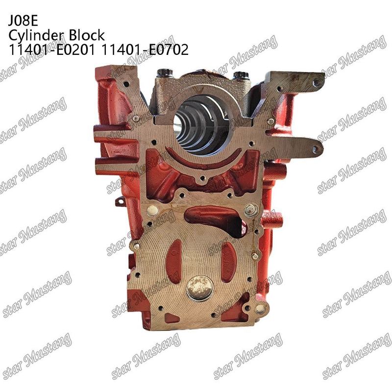 Cylinder Block J08E 11401-E0201 11401-E0702 For Hino Diesel Engine Repair Parts