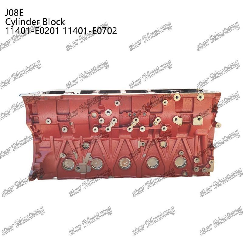 Cylinder Block J08E 11401-E0201 11401-E0702 For Hino Diesel Engine Repair Parts