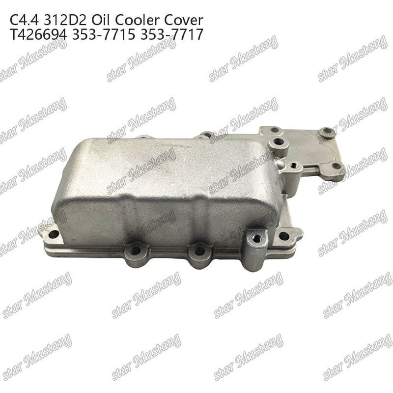 C4.4 Couvercle du refroidisseur d'huile pour moteur diesel 353-7715 Couvercle du refroidisseur d'huile à piston pour applications industrielles